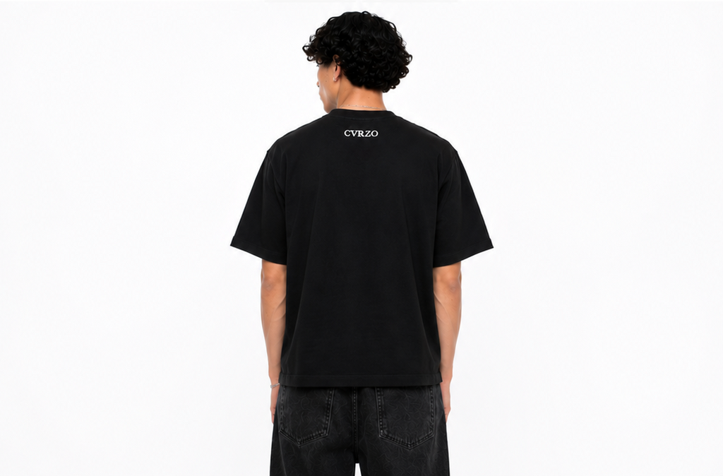 Cevarinzo- Cropped Boxy Tshirt